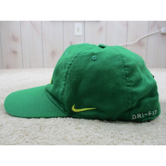 Oregon Ducks Hat Cap Strap Back One Size Green Football Nike Heritage86 Mens - Picture 4 of 12